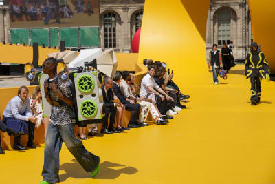 Louis Vuitton Men's Show Featured a Marching Band and Kendrick