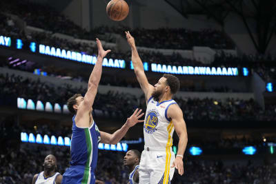 Stephen Curry Golden State Warriors Unsigned 2022 NBA All-Star Game 3-Point  Shot Photograph