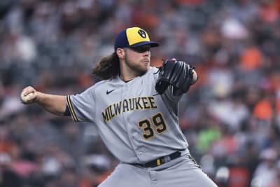 Corbin Burnes 2018 Milwaukee Bears Game-Used Cap - 2nd Career Win