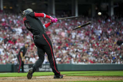 Elly De La Cruz gets last laugh after Nationals had his bat checked before  monster home run