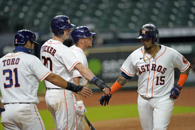 Martin Maldonado Pitches 5-Hit Inning, Joins Astros' Position