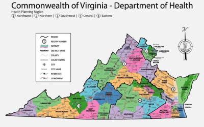 Map Of Southwest Virginia Delta Variant Confirmed In Roanoke, Other Parts Of Southwest Virginia
