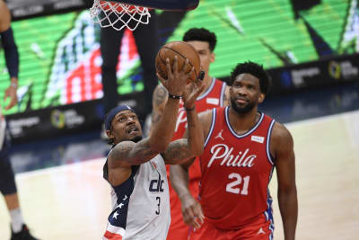 Simmons leads 76ers past Wizards; Westbrook injured