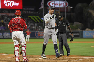 Judge hits 51st HR as Yankees snap skid, top Angels 7-4