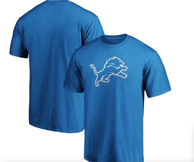 Detroit Lions 2023 NFL Playoffs Iconic Women's Nike NFL T-Shirt