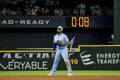 Is MLB's pitch clock leading to better defense? Some players and