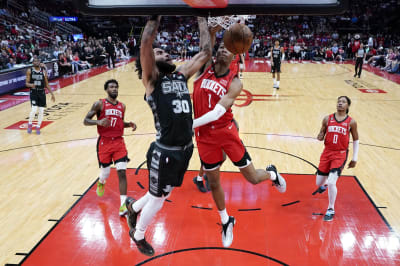 Green has 31, Rockets beat Spurs again with 142-110 rout