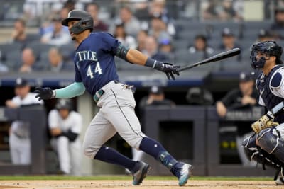 Rodriguez's 17-hit deluge helps put the plucky Mariners back in the AL  playoff race