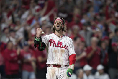 WATCH: Phillies' Bryce Harper pulls off trick play against Nationals 