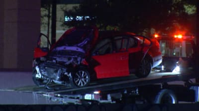 Teen seriously injured in triple car crash on Metropolitan Parkway