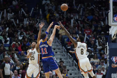 Thompson's 41 points, 11 3s save Golden State's season