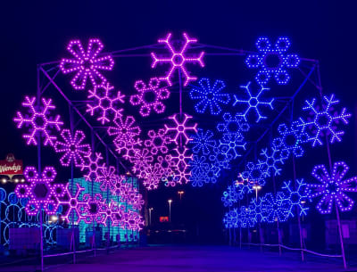 Christmas on sale light park