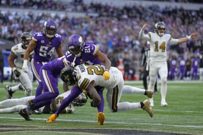 Vikings beat Saints in London as New Orleans field goal hits crossbar