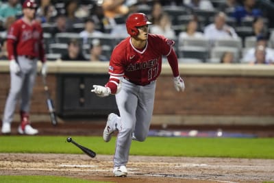 Shohei Ohtani doubles to key 2-run inning as designated hitter vs Mets  after tearing elbow ligament