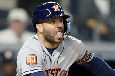 Jose Altuve picks up first hit, 10/22/2022