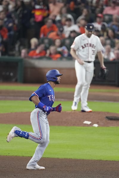 Montgomery shuts out Astros, Taveras homers as Rangers get 2-0 win