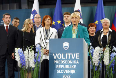 Lawyer Natasa Pirc Musar wins Slovenian presidential vote