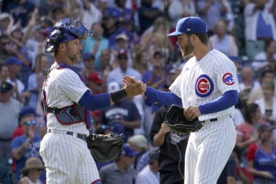 Chicago Cubs relief pitcher Brandon Hughes (47) in action during a baseball  game against the Washington Nationals, Tuesday, Aug. 16, 2022, in  Washington. (AP Photo/Nick Wass Stock Photo - Alamy