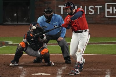 Alex Bregman hits a walk-off infield pop up that isn't caught by