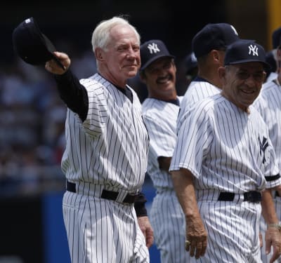 Starting pitchers Whitey Ford of the New York Yankees Sandy Koufax