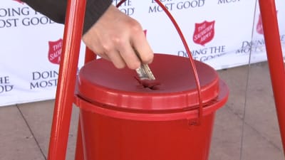 Salvation army red kettle online