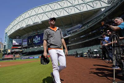 Astros' Phil Maton out for playoffs after punching locker