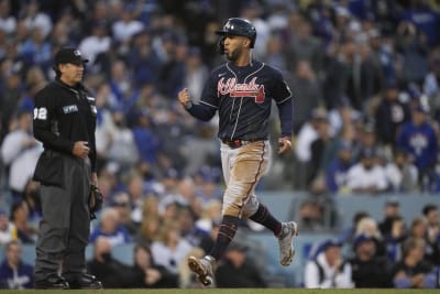 Eddie Rosario gives the Braves all they need to beat Dodgers - Los