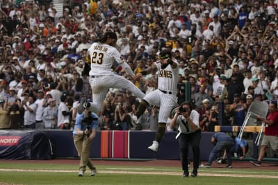 Pads stars Machado, Tatis say all's well after dugout dustup