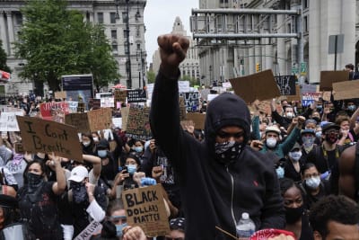 Car Rams Into Black Lives Matter Protesters In New York City's Time Square