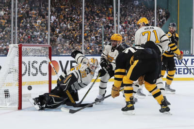 Tristan Jarry, in St. Louis for his first NHL All-Star game