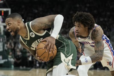 NBA Playoffs Bucks-Hawks: Watch Giannis Antetokounmpo Hold Trophy On Court  After Game 6 - Sports Illustrated Indiana Pacers news, analysis and more