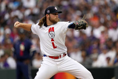 Astros' rainbow uniforms still dazzle