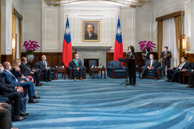 French Lawmakers Pledge Support For Taiwan On Island Visit