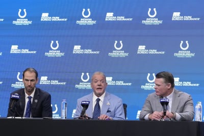 Colts NEW Head Coach Shane Steichen & Family Meet Blue