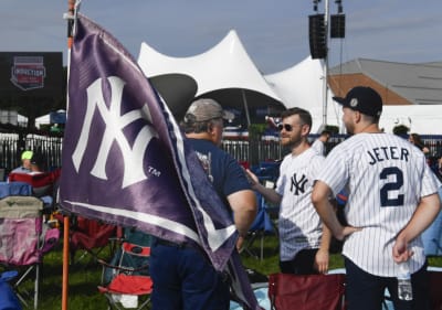 New York Post on X: Michael Jordan, Patrick Ewing attend Derek Jeter's  Hall of Fame ceremony   / X