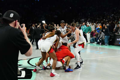 Las Vegas Aces Party After Winning Back-to-Back WNBA Championships