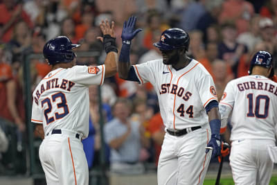 Michael Brantley talks Astros, 03/10/2021