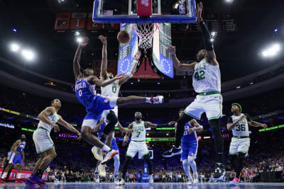 Joel Embiid - Philadelphia 76ers - Game-Worn 1st Half Classic