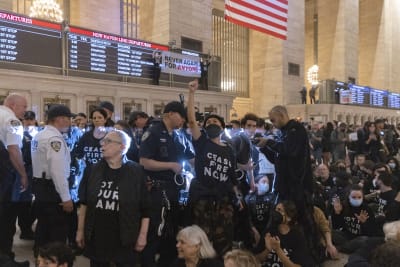 NYC protesters demand Israeli cease-fire; over 200 detained