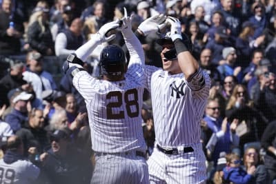 Aaron Judge homers in 1st swing as New York Yankees captain - The San Diego  Union-Tribune