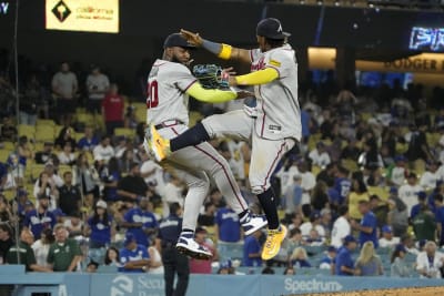 Ronald Acuña Jr., Eddie Rosario homer, majors-leading Braves beat