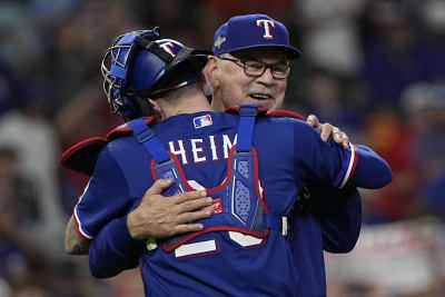 Heim drives in 5 as Rangers keep rolling in 12-3 rout of Mariners