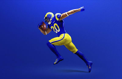 Los Angeles Rams unveil new uniforms