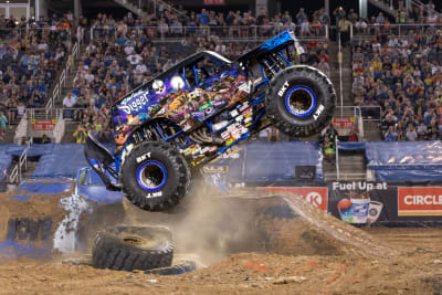 1 WEEK and the MONSTER TRUCKS Invade Action Track USA on the