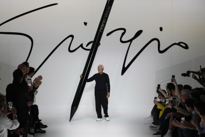 Giorgio Armani, Zegna present fluid elegance for the next hot season as  Milan Fashion Week wraps up - The San Diego Union-Tribune