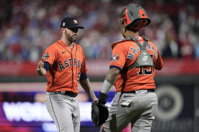 One win away: Verlander gets World Series win, Astros lead Phillies 3-2 –  Houston Public Media