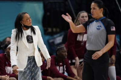 Dawn Staley fires back at Geno Auriemma - On3