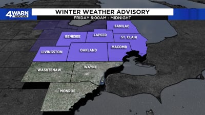 Cold front brings chilly temperatures, chance of snowflakes