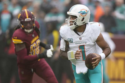 Tua & Hill continue to dominate rivals as Dolphins win big vs Commanders