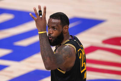 NBA Finals: LeBron James and Los Angeles Lakers 'thinking about Bryant  family' with Black Mamba jerseys